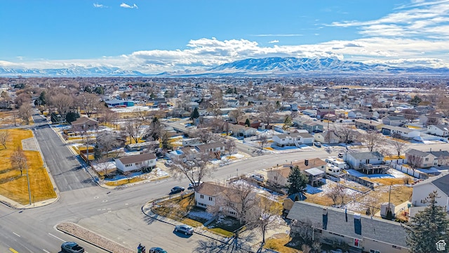 1125 N Trinnaman Ln, Lehi, UT 84043 - aerial view with a mountain view