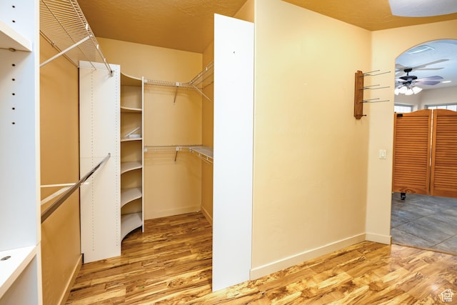 865 Seminole Way S, Washington, UT 84780 - spacious closet featuring light wood-type flooring and ceiling fan