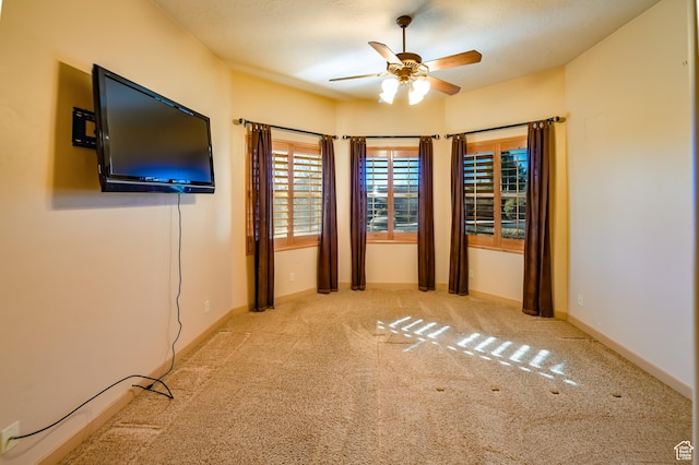 865 Seminole Way S, Washington, UT 84780 - carpeted empty room featuring baseboards and a ceiling fan