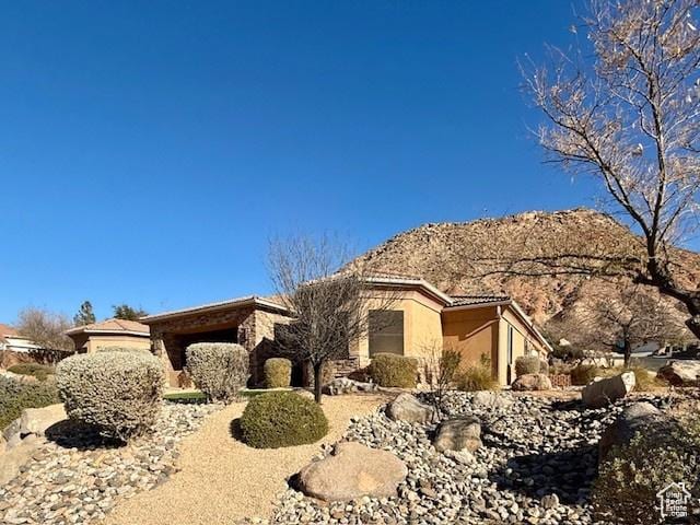 865 Seminole Way S, Washington, UT 84780 - view of front of property with stucco siding and a tile roof