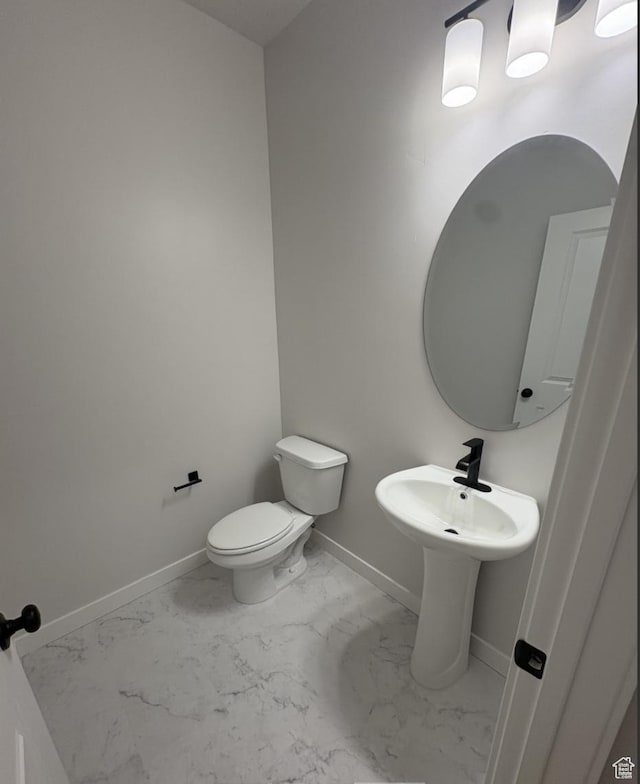 bathroom with toilet