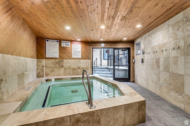 1940 Prospector Ave Unit 108, Park City, UT 84060 - view of swimming pool featuring an indoor hot tub