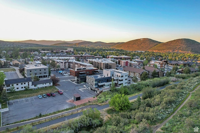 1940 Prospector Ave Unit 108, Park City, UT 84060 - aerial view at dusk with a mountain view
