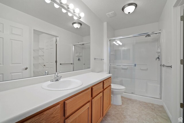 131 S 1900 W Unit U2, Lehi, UT 84043 - full bath with a stall shower, toilet, and vanity