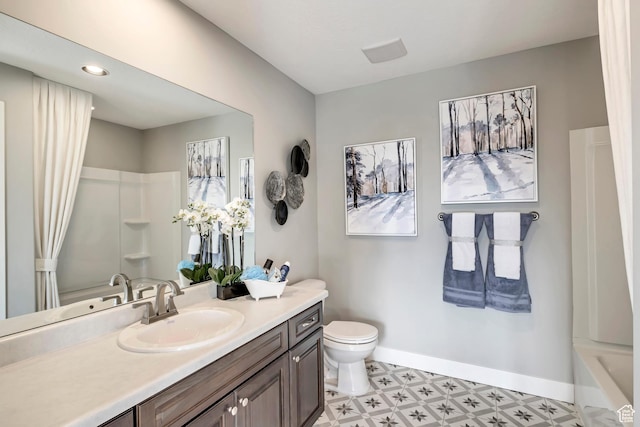 3791 S 3235 W Unit 15, West Haven, UT 84401 - full bathroom featuring shower / bathing tub combination, vanity, and toilet