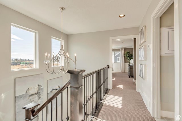 3791 S 3235 W Unit 15, West Haven, UT 84401 - hallway with light carpet