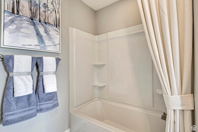 3791 S 3235 W Unit 15, West Haven, UT 84401 - bathroom with shower / bath combo with shower curtain