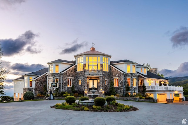 2845 S Wood Hollow Way, Bountiful, UT 84010 - view of building exterior featuring curved driveway