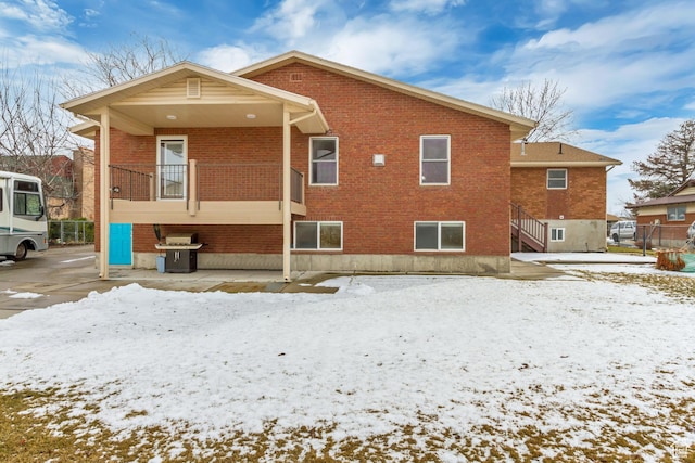 3780 W 5850 S, Roy, UT 84067 - view of snow covered rear of property