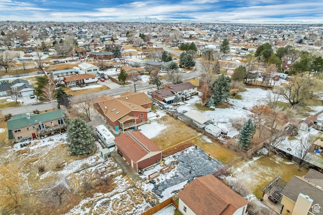 3780 W 5850 S, Roy, UT 84067 - view of snowy aerial view