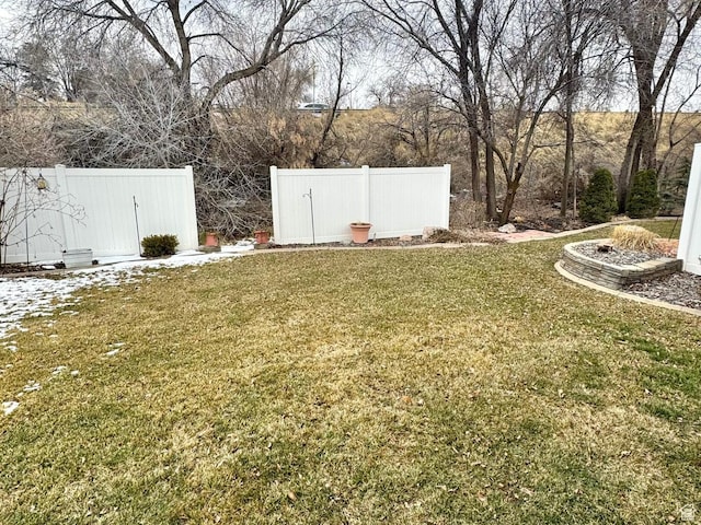 4547 S 1250 W, Riverdale, UT 84405 - view of yard with fence
