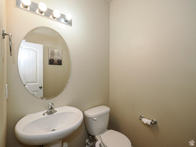 7058 S Greensand Dr, West Jordan, UT 84084 - bathroom with toilet and sink