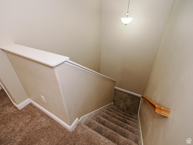 7058 S Greensand Dr, West Jordan, UT 84084 - stairway featuring carpet