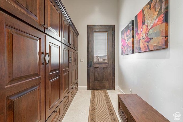 2024 W 450th Cir S, St George, UT 84770 - doorway featuring baseboards and light tile patterned floors