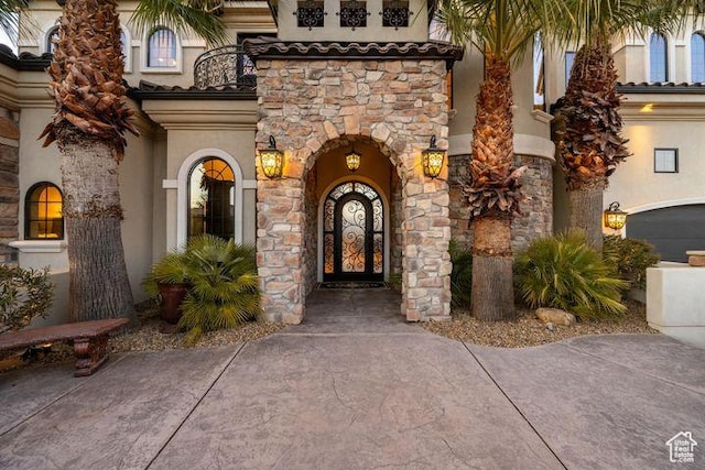 2024 W 450th Cir S, St George, UT 84770 - entrance to property featuring stucco siding