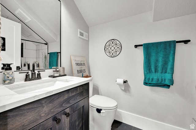2673 S 4950 W, Taylor, UT 84401 - full bathroom featuring toilet, visible vents, vanity, and baseboards