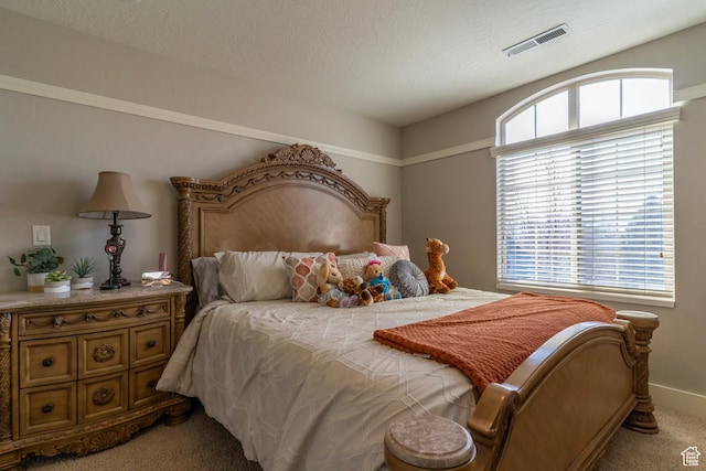 926 N 1875 W, Farmington, UT 84025 - bedroom with visible vents, multiple windows, light colored carpet, and a textured ceiling