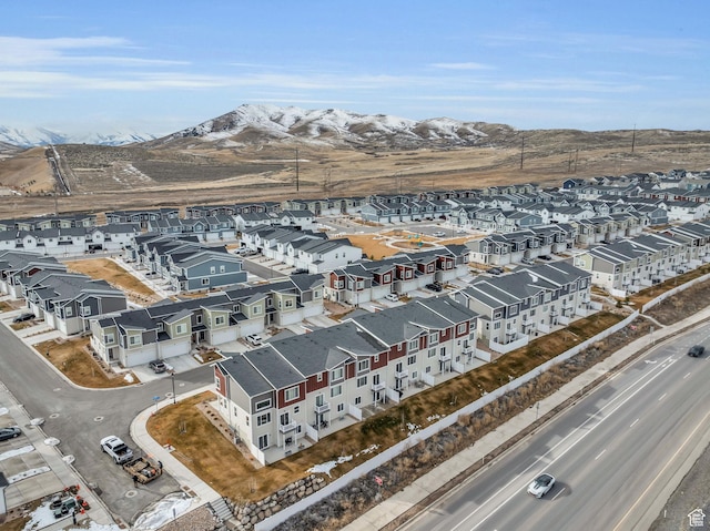 1982 N Red Yearling Dr, Saratoga Springs, UT 84045 - aerial view featuring a residential view and a mountain view