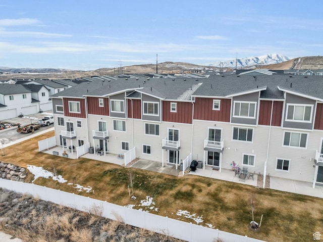 1982 N Red Yearling Dr, Saratoga Springs, UT 84045 - aerial view with a mountain view and a residential view