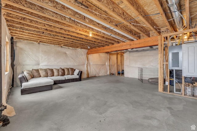 1982 N Red Yearling Dr, Saratoga Springs, UT 84045 - unfinished below grade area featuring electric panel