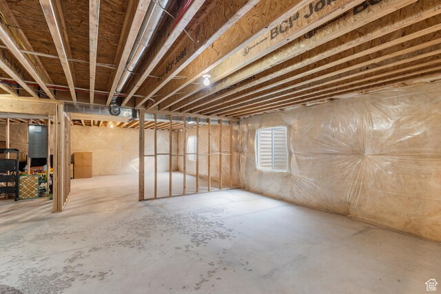 4142 N Fairfield Dr, Eagle Mountain, UT 84005 - basement with electric panel