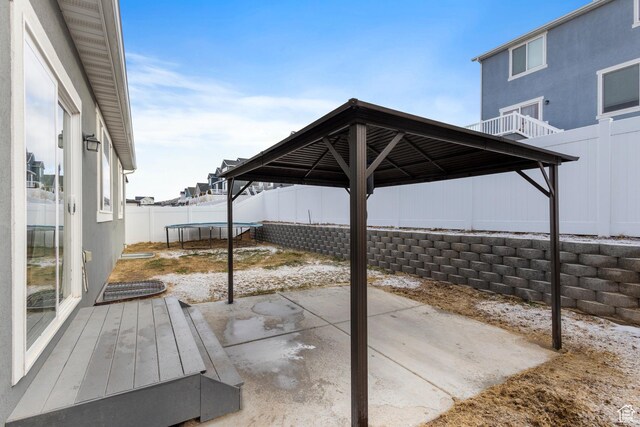 4142 N Fairfield Dr, Eagle Mountain, UT 84005 - view of patio with fence