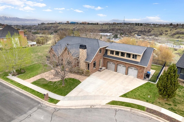 1609 E Quail Way, Logan, UT 84321 - bird's eye view with a mountain view