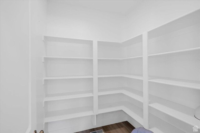 view of storage area