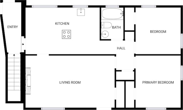 2943 S 400 W, Bountiful, UT 84010 - floor plan