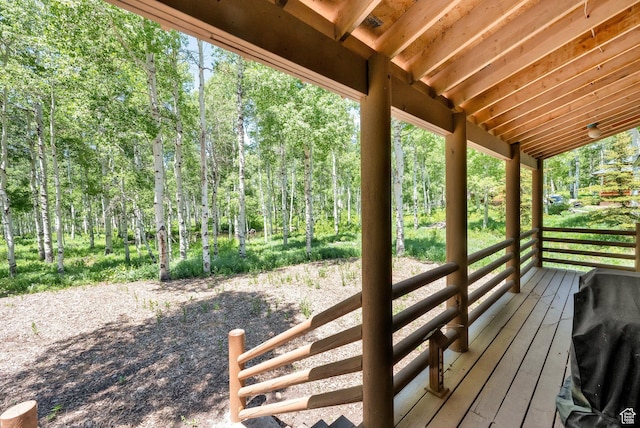 11249 E Columbine Ln Unit 1607, Heber City, UT 84032 - view of wooden terrace