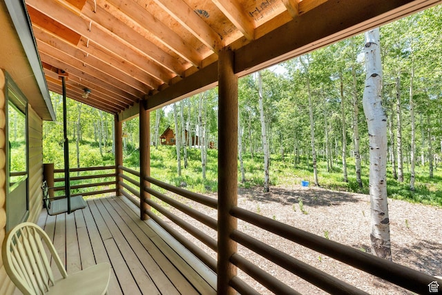 11249 E Columbine Ln Unit 1607, Heber City, UT 84032 - view of wooden deck
