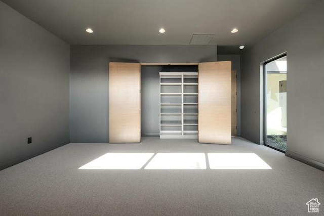 2655 W Shoshoni Trl, St George, UT 84770 - unfurnished bedroom featuring carpet and recessed lighting