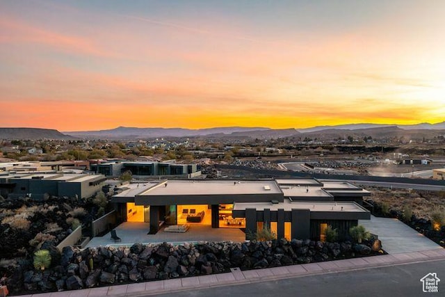2655 W Shoshoni Trl, St George, UT 84770 - back of house with a mountain view