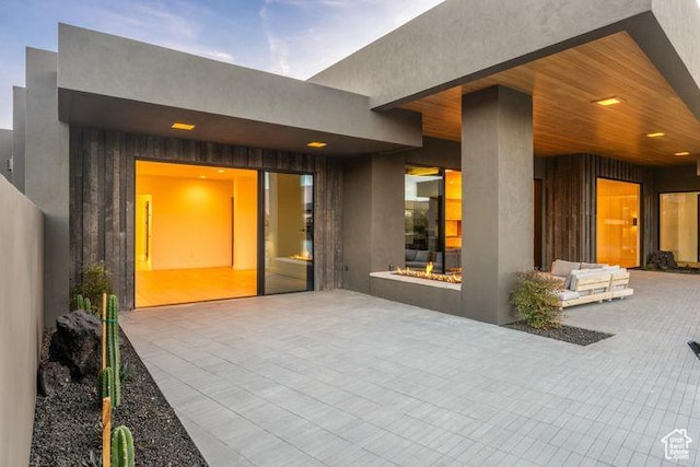 2655 W Shoshoni Trl, St George, UT 84770 - exterior space featuring a patio area