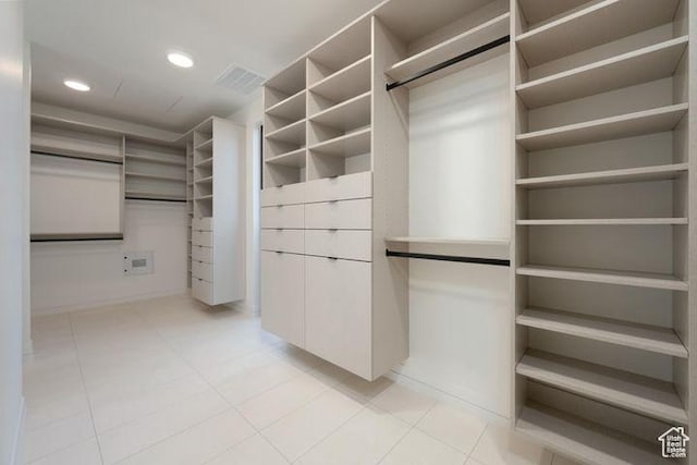 2655 W Shoshoni Trl, St George, UT 84770 - walk in closet with visible vents and light tile patterned flooring
