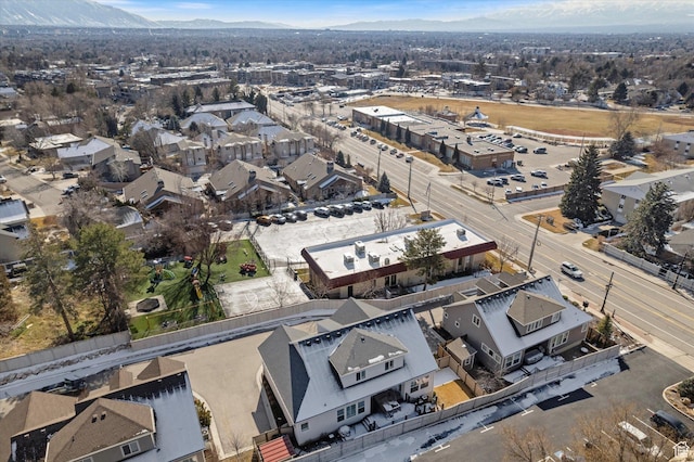 2321 E John Holladay Ct S, Holladay, UT 84117 - aerial view featuring a mountain view and a residential view