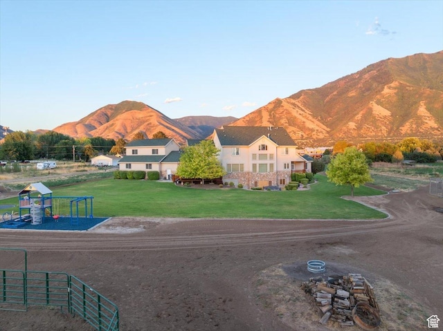 mountain view