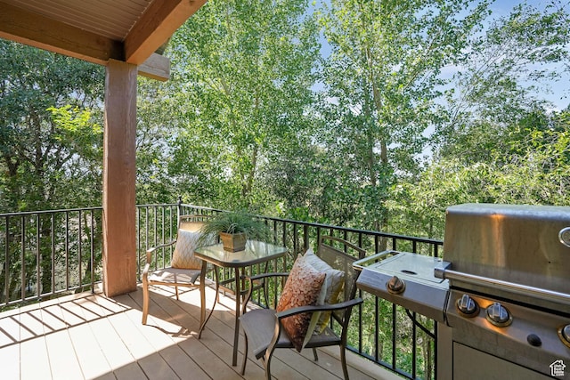 1429 E Chateau Ridge Way S, Sandy, UT 84092 - deck featuring area for grilling