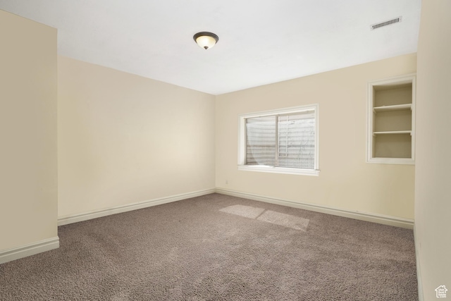 1429 E Chateau Ridge Way S, Sandy, UT 84092 - carpeted spare room with visible vents and baseboards