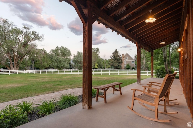 703 River Rd, Midway, UT 84049 - view of patio / terrace