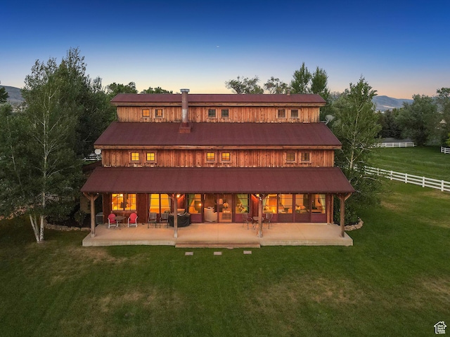 703 River Rd, Midway, UT 84049 - back of house featuring a patio area
