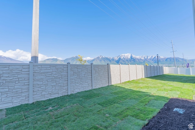 1656 N 800 W, Salem, UT 84653 - view of yard with a mountain view