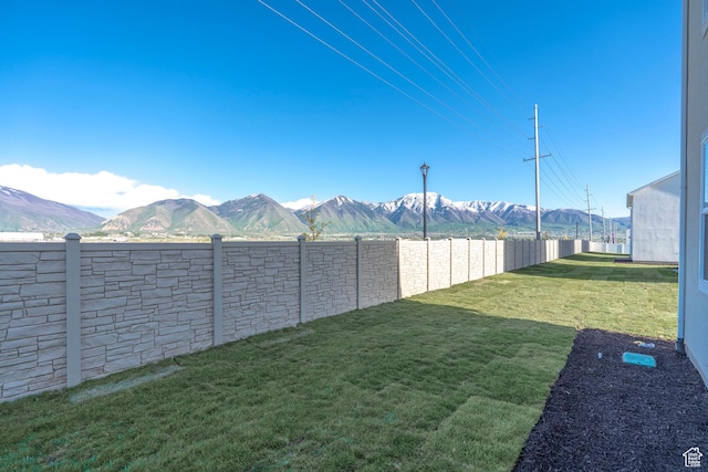 1678 N 800 W, Salem, UT 84653 - view of yard featuring a mountain view
