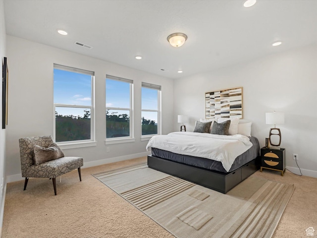 14678 S Silver Blossom Way E, Draper, UT 84020 - carpeted bedroom with baseboards and recessed lighting