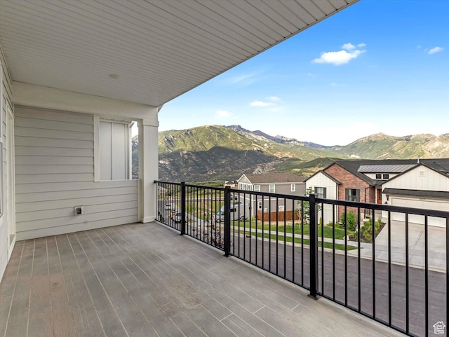 14678 S Silver Blossom Way E, Draper, UT 84020 - balcony featuring a mountain view