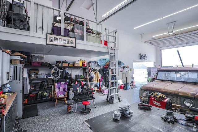 2906 N Purple Sage Rd, Apple Valley, UT 84737 - garage featuring a garage door opener