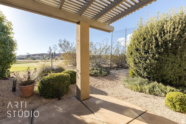 1109 N Ventana Dr, Washington, UT 84780 - view of patio with a pergola