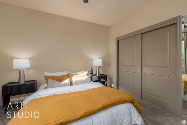 1109 N Ventana Dr, Washington, UT 84780 - carpeted bedroom featuring a closet