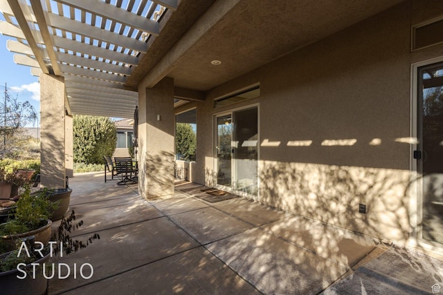 1109 N Ventana Dr, Washington, UT 84780 - view of patio featuring a pergola