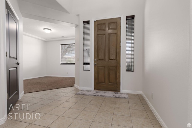 1109 N Ventana Dr, Washington, UT 84780 - entrance foyer featuring baseboards and light tile patterned flooring